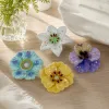 Colorful flower magnetic stickers, creative fridge magnets, home decoration magnetic stickers details Picture